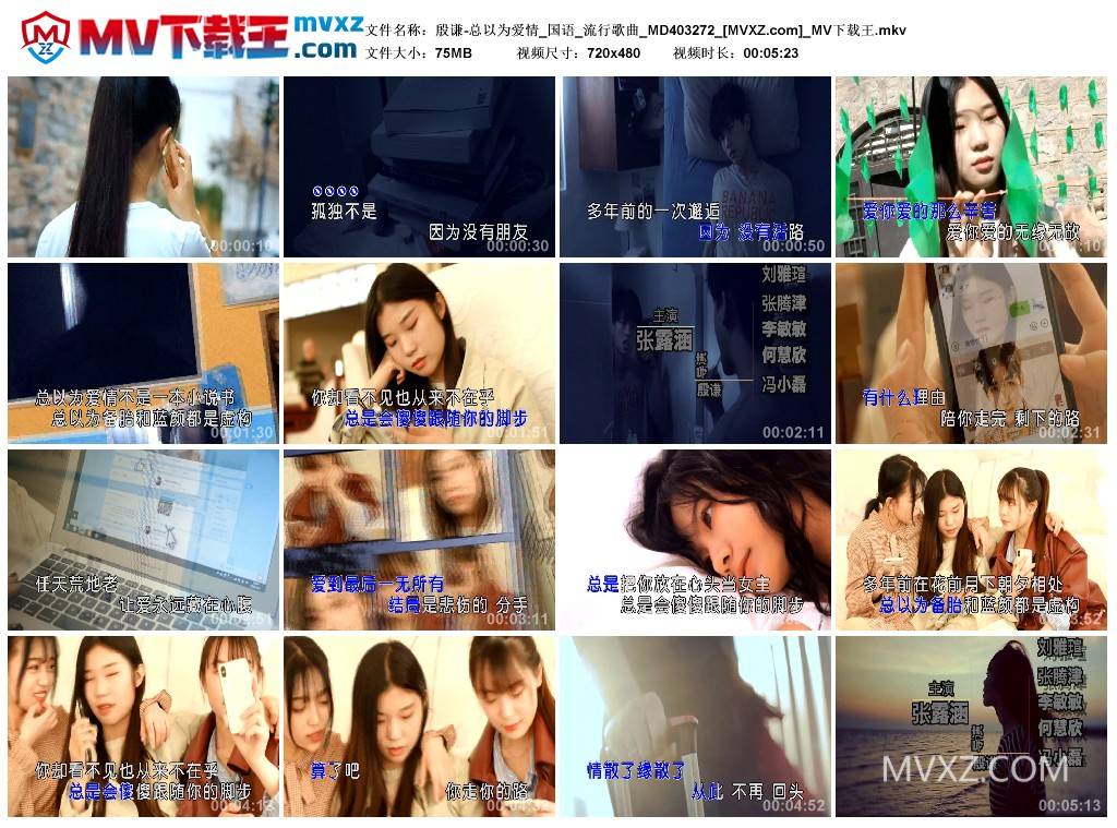 殷谦-总以为爱情_国语_流行歌曲_MD403272